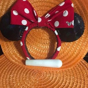 Handmade Minnie Mouse inspired ears
